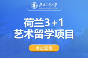 北京交通大学荷兰3+1艺术留学项目招生简章