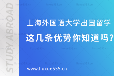 上海外国语大学出国留学项目的这几条优势你知道吗？