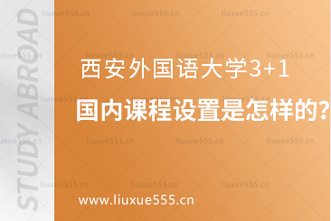 西安外国语大学3+1留学国内课程设置是怎样的？