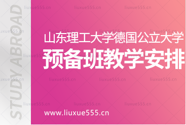 山东理工大学德国1+4预科项目德国公立大学预备班(0.5/1+1+3)教学安排