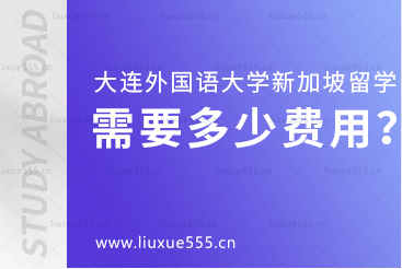 大连外国语大学新加坡1+2国际本科项目需要多少费用？