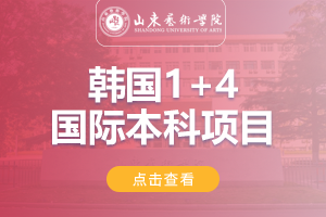 2024山东艺术学院韩国1+4国际本科项目招生简章