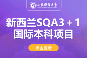 2024山东师范大学新西兰SQA-AD3+1国际本科项目