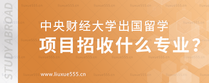 中央财经大学出国留学项目招收什么专业？.png