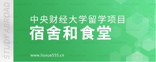 中央财经大学留学项目的宿舍和食堂.png
